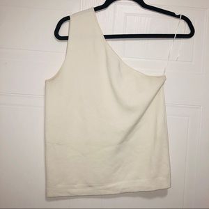 Ann Taylor one-shoulder tank